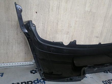 AA046020; Бампер задний; без паркт. (85022-EM00H) для Nissan Tiida/БУ; Оригинал; Р1, Мелкий дефект; 