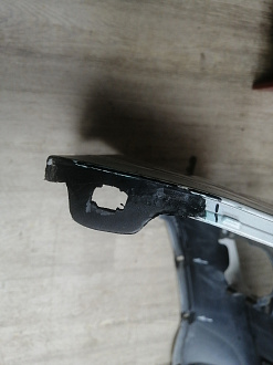 AA046047; Бампер передний; под паркт.; под омыват. (52119-48270) для Lexus RX III (2009 — 2012)/БУ; Оригинал; Р1, Мелкий дефект; 