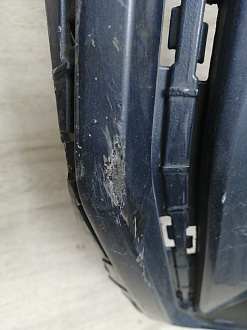 AA046179; Бампер передний; без паркт.; без омыват. (86511-F2AA0) для Hyundai Elantra VI (AD) рест. (2018-2020)/БУ; Оригинал; Р2, Удовлетворительное; 
