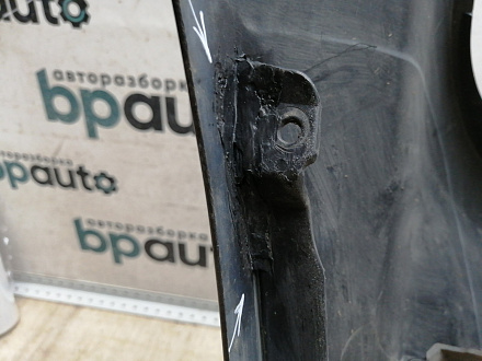 AA045531; Бампер передний; под паркт.; под омыват. (4L0 807 437 H) для Audi Q7 I рест. (2010-2015)/БУ; Оригинал; Р1, Мелкий дефект; 