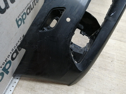 BA000163; Бампер передний; под паркт.; под омыват. (4G0 807 437) для Audi A6 C7/БУ; Оригинал; Р1, Мелкий дефект; 