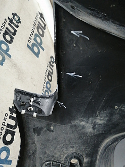 AA045601; Бампер передний; под паркт.; под омыват. (8K0 807 437 AC) для Audi A4 B8/БУ; Оригинал; Р2, Удовлетворительное; 