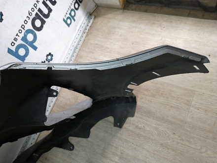 AA044917; Бампер передний; без паркт.; под омыват. (52119-0R180) для Toyota Rav4 40 рест. (2015 — 2019)/БУ; Оригинал; Р1, Мелкий дефект; 