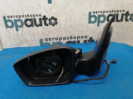 Зеркало левое, без повторителя поворота Фольксваген Polo V рест. Sedan 2015-2020, б/у, фото 6