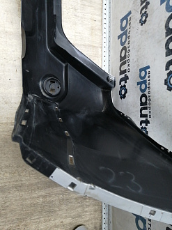 BA000201; Бампер задний; без паркт. (85022-JU14H) для Nissan X-Trail T31/БУ; Оригинал; Р1, Мелкий дефект; 