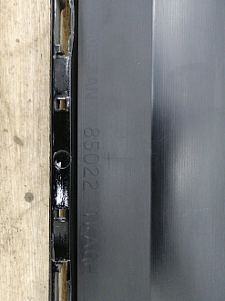AA021063; Бампер задний; без паркт. (850221KA6H) для Nissan Juke I (2010-2014)/БУ; Оригинал; Р1, Мелкий дефект; 