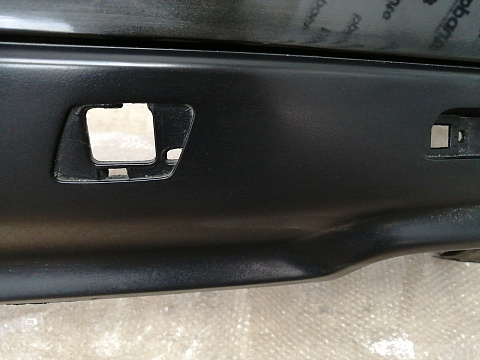 Фотография детали AA037341; Бампер задний; без паркт. (TD1150221) для Mazda CX-9 I (2006-2012)/БУ; Оригинал; Р0, Хорошее; (35N) Чёрный перламутр. Фото номер 11