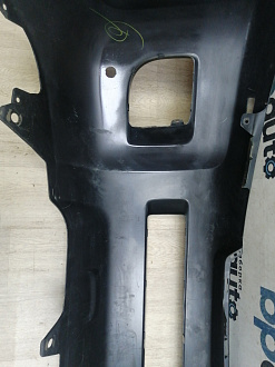 AA046529; Бампер передний; под паркт.; под омыват. (52119-60J00) для Toyota Land Cruiser 200 рест. (2012 — 2015)/БУ; Оригинал; Р2, Удовлетворительное; 