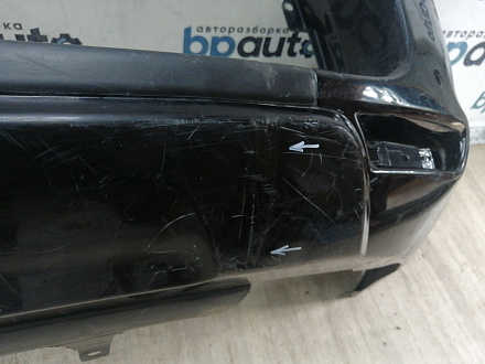 AA044517; Бампер задний, Long; под паркт. (52159-42130) для Toyota Rav4 30 рест. V 2.4 (2009 - 2010)/БУ; Оригинал; Р1, Мелкий дефект; 