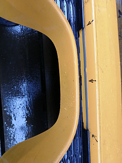 AA045433; Бампер задний, Cooper S (5112 7343614) для Mini/БУ; Оригинал; Р2, Удовлетворительное; 