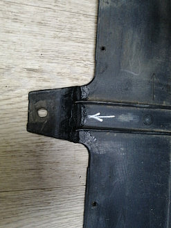 AA046135; Бампер передний; под паркт.; без омыват. (52119-50890) для Lexus LS IV (2006- 2009)/БУ; Оригинал; Р1, Мелкий дефект; 