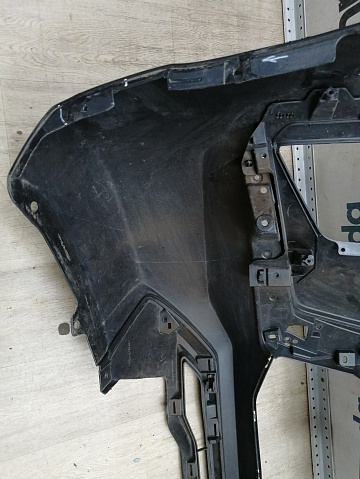 Фотография детали AA044842; Бампер передний; под паркт.; под омыват. (6400J511ZZ) для Mitsubishi Pajero Sport III рест. (2019-н.в.)/БУ; Оригинал; Р1, Мелкий дефект; . Фото номер 27