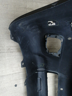 AA046003; Бампер передний; под паркт.; под омыват. (52119-60E01) для Toyota Land Cruiser Prado 150 (2010 — 2013)/БУ; Оригинал; Р1, Мелкий дефект; 