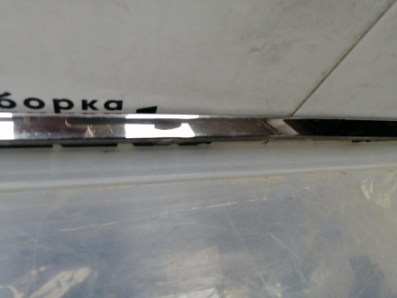 AA044560; Молдинг порога левый, хром (75858-33010) для Toyota Camry 50 (2012 — 2014)/БУ; Оригинал; Р0, Хорошее; 