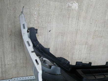 AA045827; Бампер передний; под паркт.; под омыват. (KD45-50031) для Mazda CX-5/БУ; Оригинал; Р1, Мелкий дефект; 