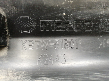 AA035364; Накладка задней правой двери (KB7W-51RC1) для Mazda CX-5 II (2017-2021)/БУ; Оригинал; Р1, Мелкий дефект; 