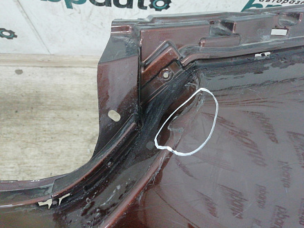 AA022251; Бампер передний; под паркт.; под омыват. (52119-42A40) для Toyota Rav4 40 рест. (2015 — 2019)/БУ; Оригинал; Р1, Мелкий дефект; 