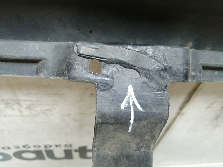 BA000219; Бампер передний, до 2010г; без паркт.; под омыват. (62022-JK60H) для Infiniti G (2006-2013)/БУ; Оригинал; Р1, Мелкий дефект; 