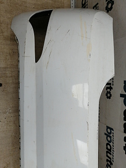 BA000140; Бампер задний; без паркт. (86611-4L500) для Hyundai Solaris I рест. Sedan (2014- 2016)/БУ; Оригинал; Р1, Мелкий дефект; 