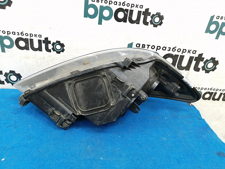 AA018926; Фара галоген левая, темный отражатель (8M51-13W030-CE) для Ford Focus/БУ; Оригинал; Р1, Мелкий дефект; 