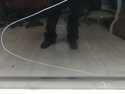 AA045480; Дверь сдвижная правая (7H0843108) для Volkswagen/БУ; Оригинал; Р3, Под восстановление; 