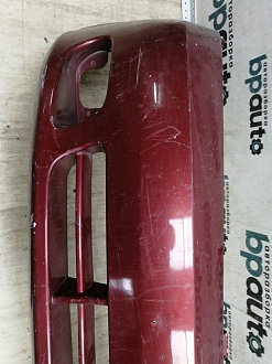 BA000101; Бампер передний; без паркт.; без омыват. (96545491) для Chevrolet Lacetti HB (2004-2013)/БУ; Оригинал; Р1, Мелкий дефект; 