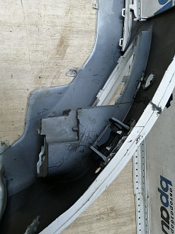 AA045592; Бампер передний; под паркт.; под омыват. (8K0 807 437 AC) для Audi A4 B8/БУ; Оригинал; Р2, Удовлетворительное; 