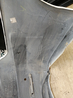 AA038072; Бампер задний; под паркт. (52159-33939) для Toyota Camry 50 (2012 — 2014)/БУ; Оригинал; Р1, Мелкий дефект; 