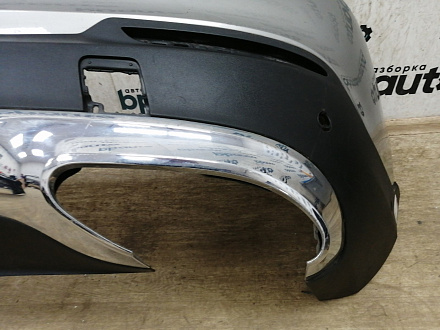 AA028713; Бампер задний; под паркт. (A2538850725) для Mercedes-Benz GLC-klasse I (X253) (2015-2019)/БУ; Оригинал; Р1, Мелкий дефект; 