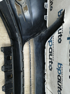 AA045474; Бампер передний, Sport-Style; без паркт.; под омыват. (5N0807221) для Volkswagen Tiguan I (2007- 2011)/БУ; Оригинал; Р1, Мелкий дефект; 