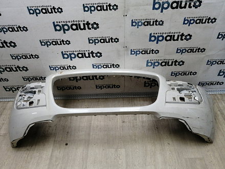 AA044867; Бампер передний; без паркт.; под омыват. (9684345077) для Peugeot 3008 I (2009-2013)/БУ; Оригинал; Р1, Мелкий дефект; 