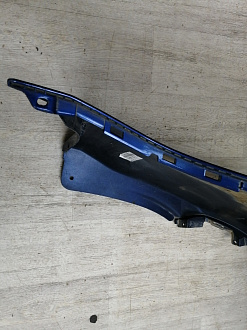 AA046113; Бампер задний; под паркт. (86611-4Y000) для Kia Rio III Sedan (2011- 2015)/БУ; Оригинал; Р1, Мелкий дефект; 