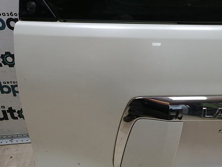 AA044897; Крышка багажника (67005-60F50) для Toyota Land Cruiser Prado 150 (2010 — 2013)/БУ; Оригинал; Р0, Хорошее; (070) Белый перламутр 3х. сл.