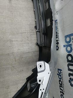 BA000182; Бампер передний; без паркт.; под омыват. (52119-05190) для Toyota Avensis/БУ; Оригинал; Р1, Мелкий дефект; 