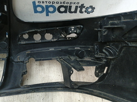 AA044515; Бампер передний; без паркт.; под омыват. (1K0807221D) для Volkswagen Jetta V (2005- 2010)/БУ; Оригинал; Р1, Мелкий дефект; 