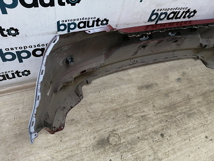 AA014680; Бампер задний; под паркт. (86611-4L700) для Hyundai Solaris I рест. HB (2014- 2016)/БУ; Оригинал; Р2, Удовлетворительное; 