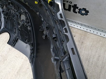 AA045900; Бампер задний; под паркт. (J8A2-17A958-AB) для Land Rover Range Rover Velar L560 (2017 - 2023)/БУ; Оригинал; Р1, Мелкий дефект; 