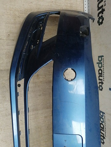 Фотография детали BA000221; Бампер передний; без паркт.; под омыват. (5G0807221) для Volkswagen Golf/БУ; Оригинал; Р1, Мелкий дефект; . Фото номер 7