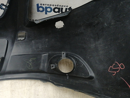 BA000187; Бампер передний; без паркт.; под омыват. (52119-05190) для Toyota Avensis/БУ; Оригинал; Р1, Мелкий дефект; 