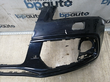 BA000255; Бампер передний, S-line; без паркт.; под омыват. (8R0 807 437 AC) для Audi Q5 I рест. (2012-2017)/БУ; Оригинал; Р1, Мелкий дефект; 