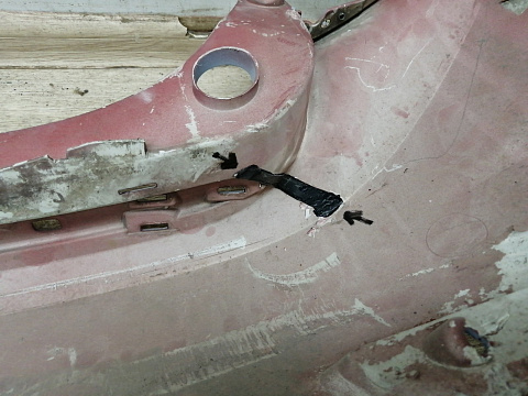 Фотография детали AA026359; Бампер задний; без паркт. (8M51-N17906-A) для Ford Focus II Wagon рест. (2007- 2011)/БУ; Оригинал; Р1, Мелкий дефект; . Фото номер 12