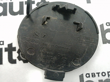 AA045646; Заглушка букс. крюка переднего бампера, S-Line (4G0 807 241G) для Audi A6 C7/БУ; Оригинал; Р0, Хорошее; 