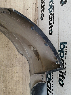 AA043864; Бампер задний; без паркт. (BS71-F17906-A) для Ford Mondeo Sedan IV рест. (2010- 2014)/БУ; Оригинал; Р1, Мелкий дефект; 