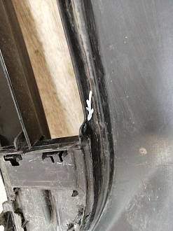 AA038414; Бампер передний; под паркт.; под омыват. (GSH7-50031) для Mazda 6 III (GJ) рест. 2 (2018-2024)/БУ; Оригинал; Р1, Мелкий дефект; 