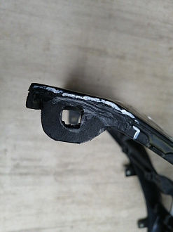 AA046084; Бампер передний; под паркт.; под омыват. (52119-50E80) для Lexus LS IV рест. 2 (2012- 2017)/БУ; Оригинал; Р1, Мелкий дефект; 