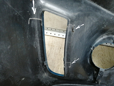 AA045371; Бампер передний; без паркт.; без омыват. (71711-54P) для Suzuki Vitara II (2014 — 2019)/БУ; Оригинал; Р2, Удовлетворительное; 