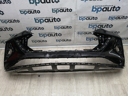 AA045844; Бампер передний; без паркт.; без омыват. (2803127XKQ11A) для Haval F7 I рест. (2022-н.в.)/БУ; Оригинал; Р1, Мелкий дефект; 