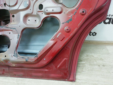 AA005027; Дверь задняя правая (H210M-CB0MA) для Nissan Murano I (Z50) (2002-2008)/БУ; Оригинал; Р0, Хорошее; AY2, Красный перламутр