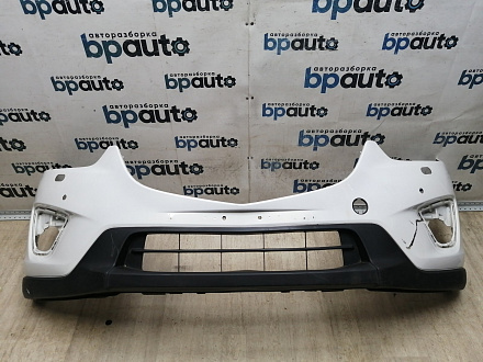 AA045827; Бампер передний; под паркт.; под омыват. (KD45-50031) для Mazda CX-5/БУ; Оригинал; Р1, Мелкий дефект; 