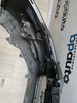 BA000165; Бампер передний; под паркт.; под омыват. (4G0 807 437) для Audi A6 C7/БУ; Оригинал; Р1, Мелкий дефект; 